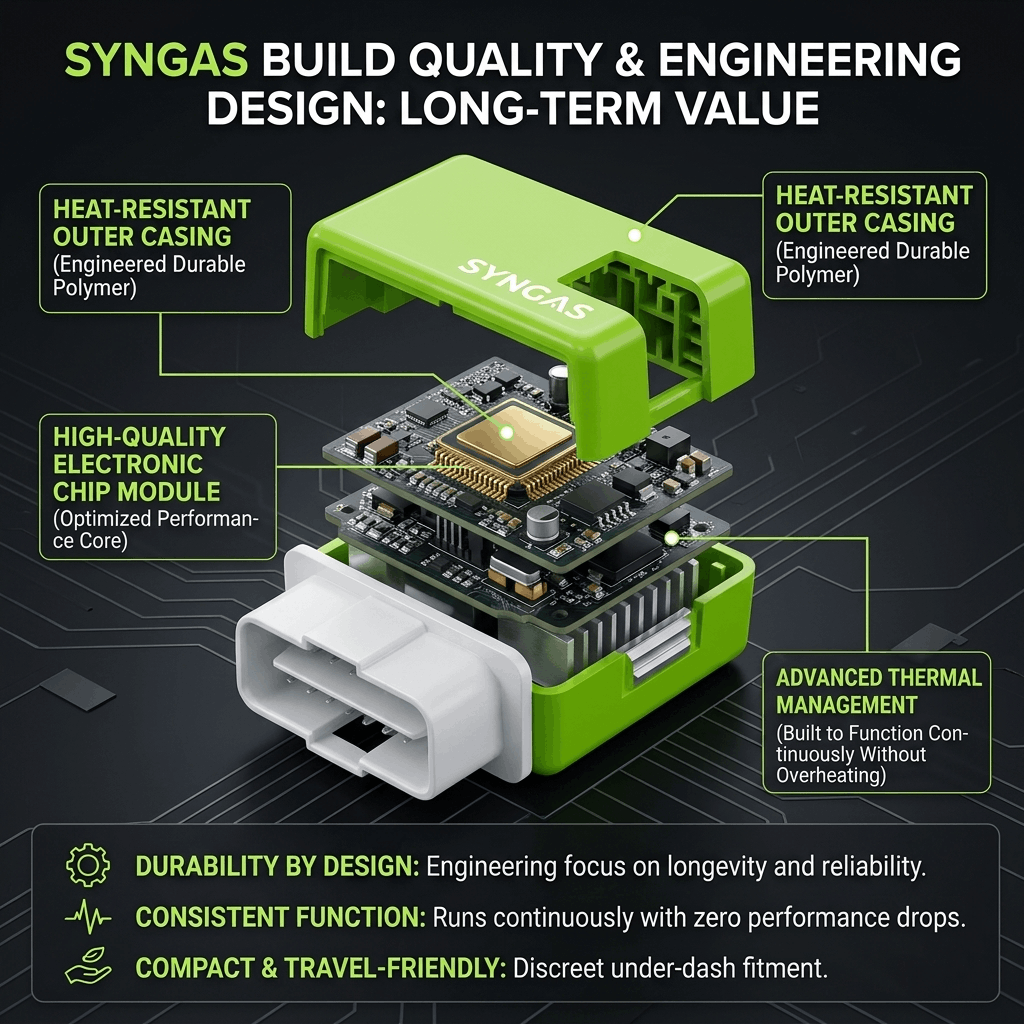 syngas device internal chip build quality