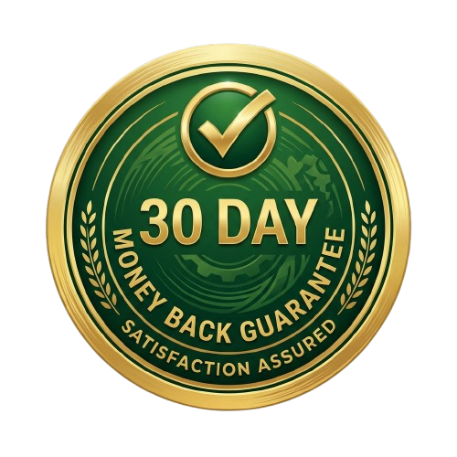syngas 30 day money back guarantee badge
