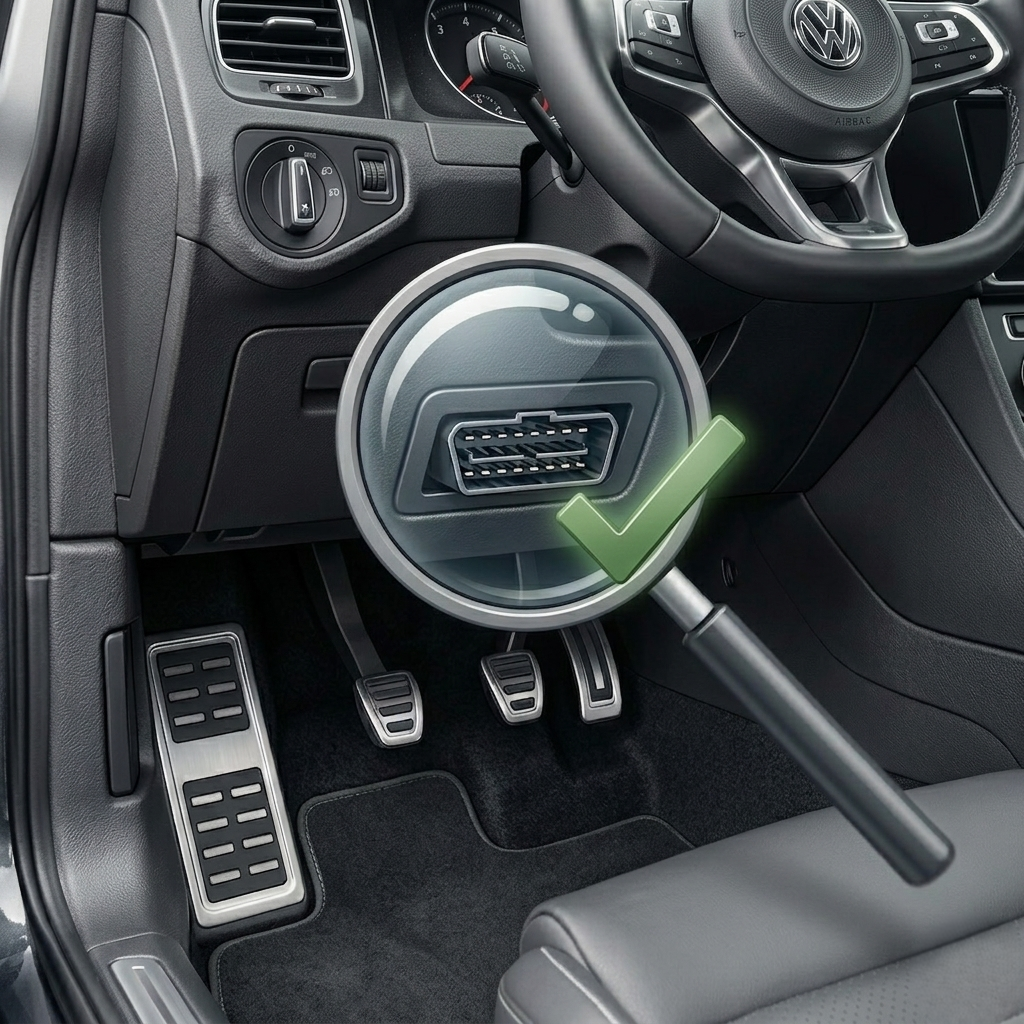 Step 1: Locate OBD2 Port